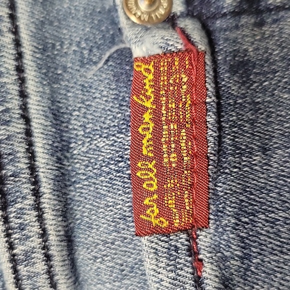 7 For All Mankind Jeans Cropped Boot Sz 30 - Picture 6 of 11